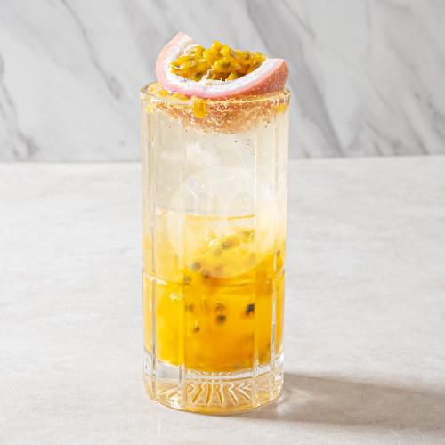 Passion Fruit + Lime Cooler